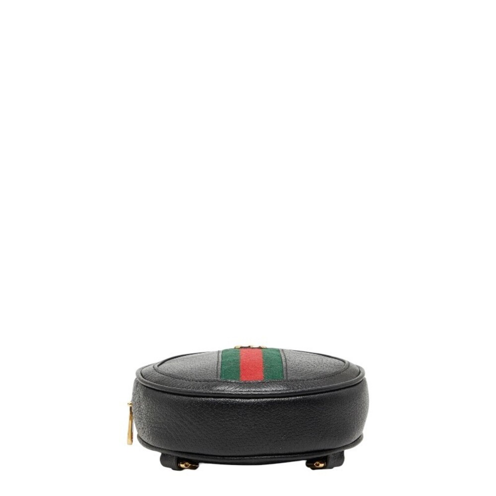 GUCCI Authentic Black Leather Backpack - Picture 3 of 8